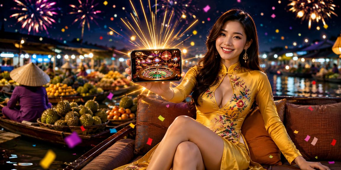 Không khí lễ hội sôi động tại vùng sông Mekong kết hợp trải nghiệm cá cược trực tuyến